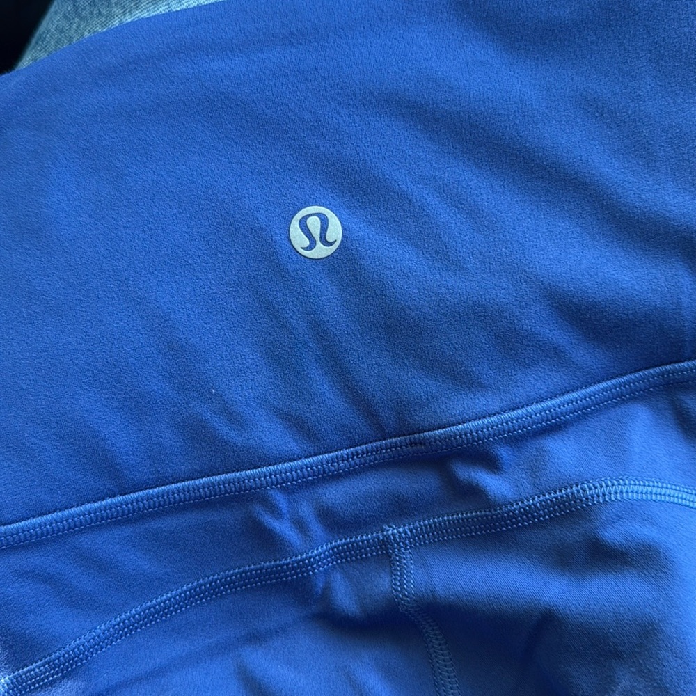 E2 Lululemon‎ Groove High Rise Blue Flared Pants - Picture 10 of 12